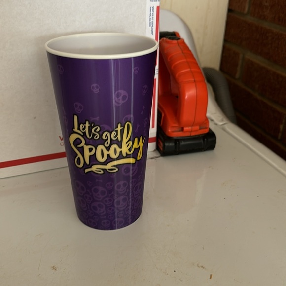 NWT 7 Piece Halloween Skeleton Bundle Bag Gloves Fright Creepy Cup Mask Make Up - Picture 15 of 16